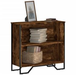 vidaXL füstös tölgy színű szerelt fa könyvszekrény 80 x 31 x 74, 5 cm (848621) - vidaxl