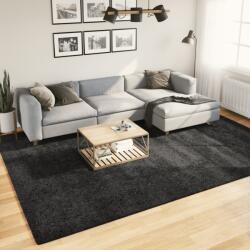 vidaXL PAMPLONA antracit magas szálú bolyhos modern szőnyeg 240x340 cm (375197)