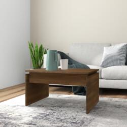 vidaXL barna tölgyszínű szerelt fa dohányzóasztal 68 x 50 x 38 cm (825842) - vidaxl