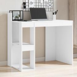 vidaXL fehér szerelt fa irodai asztal 103, 5 x 56, 5 x 94 cm (847975)
