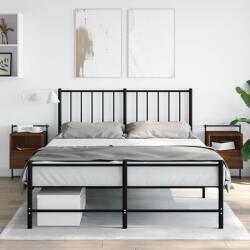 vidaXL 2 db barna tölgy szerelt fa fali éjjeliszekrény 40 x 30 x 61 cm (833442)