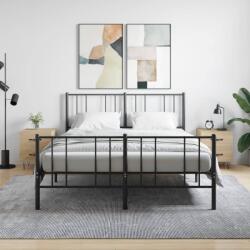 vidaXL 2 db sonoma tölgy színű szerelt fa éjjeliszekrény 40x35x47, 5 cm (827299)