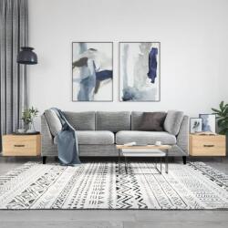 vidaXL 2 db sonoma tölgy szerelt fa dohányzóasztal 50 x 50 x 40 cm (829387)