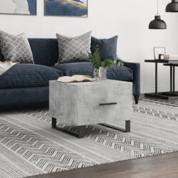 vidaXL betonszürke szerelt fa dohányzóasztal 50 x 50 x 40 cm (829452)