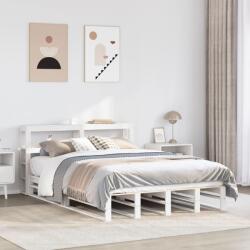 vidaXL fehér tömör fenyőfa ágy matrac nélkül 140 x 200 cm (3306496)