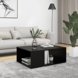 vidaXL fekete szerelt fa dohányzóasztal 90 x 67 x 33 cm (806904)