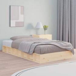 vidaXL tömör fa ágykeret 90 x 190 cm (Single) (820701)