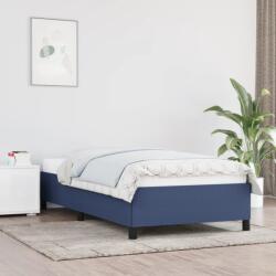 vidaXL ágykeret matrac nélkül kék 80x200 cm szövet (347024)