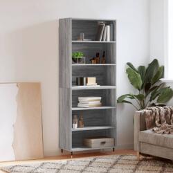 vidaXL szürke sonoma szerelt fa magasszekrény 69, 5x32, 5x180 cm (3189555)