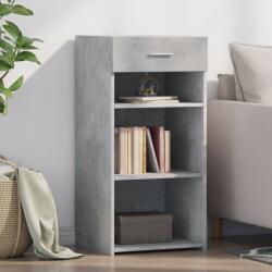 vidaXL betonszürke szerelt fa tálalószekrény 45 x 42, 5 x 93 cm (846323)