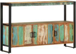 vidaXL tömör újrahasznosított fa tálalószekrény 120 x 30 x 75 cm (247922)