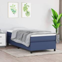 vidaXL ágykeret matrac nélkül kék 80x200 cm szövet (3120820)