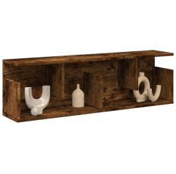 vidaXL füstös tölgy színű szerelt fa faliszekrény 100 x 20 x 30 cm (854845)