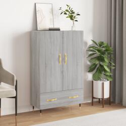 vidaXL szürke sonoma szerelt fa magasszekrény 69, 5 x 31 x 115 cm (828218)