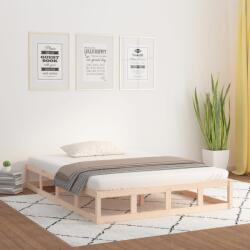 vidaXL tömör fa ágykeret 150 x 200 cm (King Size) (820801)