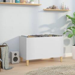 vidaXL fehér szerelt fa hanglemezszekrény 74, 5x38x48 cm (831957)