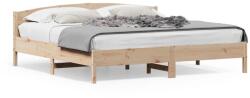 vidaXL tömör fenyőfa ágy matrac nélkül 180 x 200 cm (3216191)