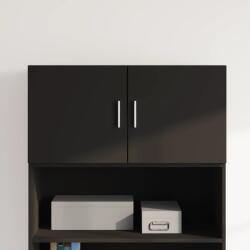 vidaXL fekete szerelt fa faliszekrény 80 x 42, 5 x 40 cm (846125)