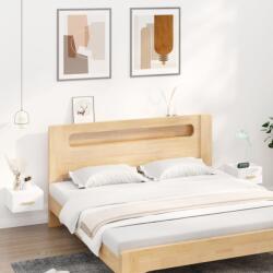 vidaXL 2 db fehér falra szerelhető éjjeliszekrény 35x35x20 cm (812835)