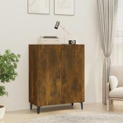 vidaXL füstös tölgyszínű szerelt fa tálalószekrény 70 x 34 x 90 cm (817330)