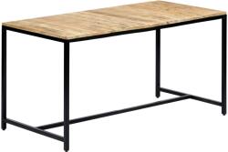 vidaXL tömör nyers mangófa étkezőasztal 140 x 70 x 75 cm (247811) - vidaxl