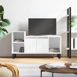 vidaXL fehér magasfényű szerelt fa TV-szekrény 100x35x55 cm (831326)