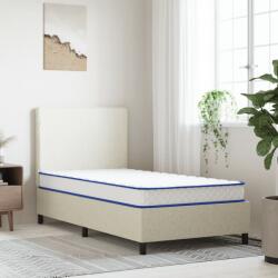 vidaXL fehér memóriahabos matrac 100 x 200 x 17 cm (4013419) - vidaxl