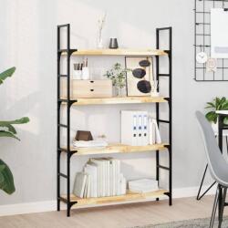 vidaXL 2 db kezeletlen tömör akácfa függőpolc 100 x 20 x 4 cm (3279428)