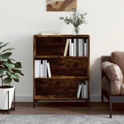 vidaXL füstös tölgy színű szerelt fa könyvespolc 69, 5 x 32, 5 x 90 cm (828369)