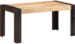 vidaXL tömör mangófa étkezőasztal 160 x 80 x 76 cm (3060199)