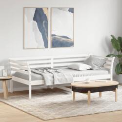 vidaXL fehér tömör fenyőfa kanapéágy matrac nélkül 90 x 200 cm (842871) - vidaxl