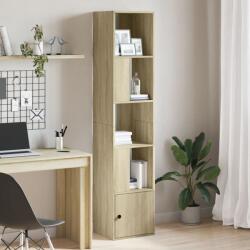 vidaXL sonoma tölgy színű szerelt fa könyvszekrény 40 x 36 x 189 cm (848243)