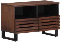 vidaXL barna tömör mangófa TV-szekrény 70 x 34 x 46 cm (377443)