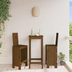 vidaXL 2 db mézbarna tömör fenyőfa bárszék 40x42x120 cm (825355)