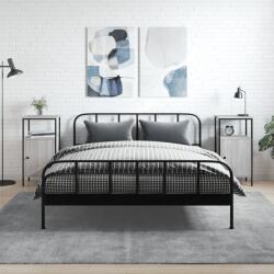 vidaXL 2 db szürke sonoma színű éjjeliszekrény 41 x 31 x 80 cm (825930)