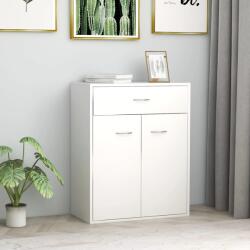 vidaXL fehér szerelt fa tálalószekrény 60 x 30 x 75 cm (800711) - vidaxl