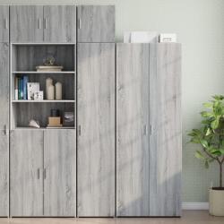 vidaXL szürke sonoma szerelt fa vékony tárolószekrény 40x42, 5x225 cm (3281285)