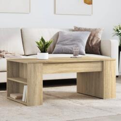 vidaXL sonoma tölgy színű szerelt fa dohányzóasztal 102 x 55 x 42 cm (831855)
