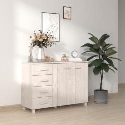 vidaXL HAMAR fehér tömör fenyőfa tálalószekrény 113 x 40 x 80 cm (340445)