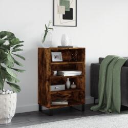vidaXL füstös tölgy színű szerelt fa magasszekrény 57 x 35 x 90 cm (827241)