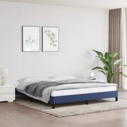 vidaXL kék szövet ágykeret matrac nélkül 160 x 200 cm (346734)