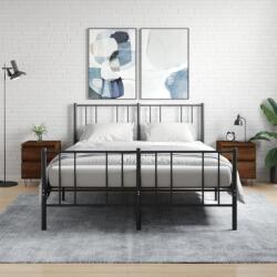 vidaXL 2 db barna tölgyszínű éjjeliszekrény 40 x 35 x 50 cm (830683)