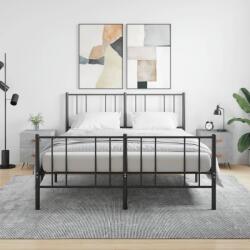 vidaXL 2 db betonszürke szerelt fa éjjeliszekrény 40 x 35 x 47, 5 cm (827253)