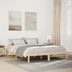 vidaXL tömör fenyőfa extra hosszú ágykeret matrac nélkül 140 x 220 cm (852420)