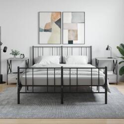 vidaXL 2 db szürke sonoma színű szerelt fa éjjeliszekrény 50x41x65 cm (826090)