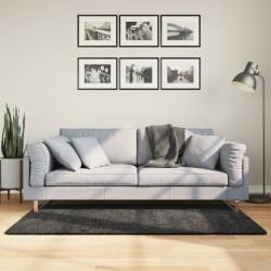 vidaXL PAMPLONA antracit magas szálú bolyhos modern szőnyeg 80x150 cm (375185) - vidaxl