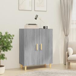 vidaXL szürke sonoma színű szerelt fa tálalószekrény 70 x 34 x 90 cm (817328)