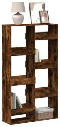 vidaXL füstös tölgy színű szerelt fa könyvespolc 100 x 33 x 175 cm (3309406)