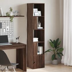 vidaXL barna tölgy színű szerelt fa könyvespolc 40 x 36 x 189 cm (848247)