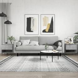 vidaXL 2 db betonszürke szerelt fa dohányzóasztal 50 x 46 x 50 cm (830917)